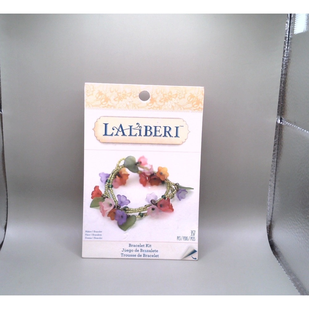 LaLiberi Bracelet Kit 357 DIY Floral Jewelry Making Set 357 Pieces New